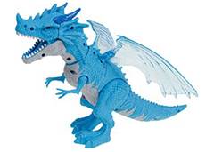 BONECO DRAGAO SOLTA FUMACA C/SOM E LUZ