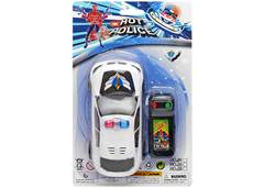 CARRO HOT POLICE C/CONTROLE 15CM (SM)