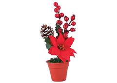 ENF DECO PLANTA C/VASO 20CM