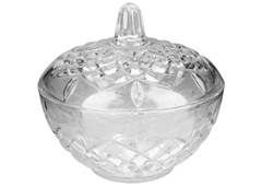 BOMBONIERE VIDRO 12CM MASSAH 380ML