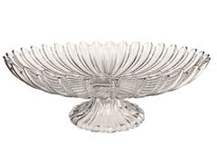 PRATO P/BOLO VIDRO DIAMANTE 30CM C/PE