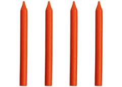 VELA PALITO P/BOLO LARANJA C/10 REGINA