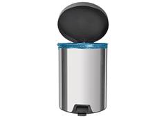 LIXEIRA INOX TRAMONTINA C/PEDAL 12L NEW