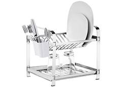 ESCORREDOR INOX 12 PRATOS C/PORTA TALHER