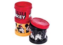 SHAKEIRA 600ML+POTES 3EM1 MICKEY/MINNIE