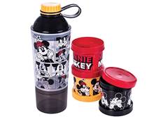 SHAKEIRA 600ML+POTES 3EM1 MICKEY/MINNIE
