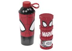 SHAKEIRA 600ML+POTES 3EM1 HOMEM ARANHA