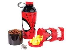 SHAKEIRA 600ML+POTES 3EM1 HOMEM ARANHA