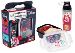 GARRAFA 600ML+MARM C/COMPAR 850ML MICKEY
