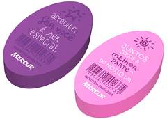 BORRACHA MC OVAL E OVAL COLOR C/18 SORT