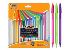 CANETA BIC CORES E SENTIMENTOS C/10CORES