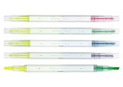 MARCA TEXTO BRW P.DUPLA BICOLOR