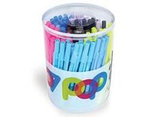 CANETA ESFE COMPACTOR 07 POP POTE 112 AZ