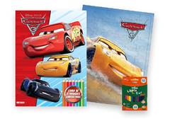 LIVRO COLORIR+QB CABECA+LAPIS COR CARROS