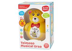 BONECO TEIMOSO MUSICAL URSO 19,5CM(CX)