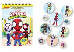 LIVRO EDUCATIVO 50PAG SPIDEY FRIENDS