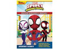LIVRO APRENDER E INCRIVEL SPIDEY ALFABET