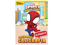 LIVRO TREINANDO CALIGRAFIA SPIDEY ALFABE