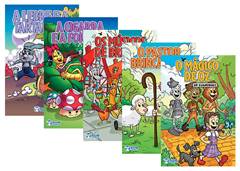 LIVRO FABULAS EM QUADRINHOS C/10