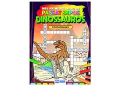 LIVRO PASSATEMPOS DINOSSAURO CRUZADINHAS