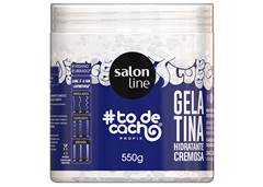 GELATINA SALON LINE 550G HIDRATA CREMOSA