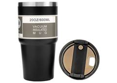 COPO TERMICO 600ML C/TAMPA E CANUDOGL223