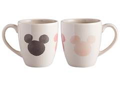CANECA CERAMICA MICKEY E MINNIE CARRINHA