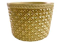 VASO VIOLETA 11 12X8,5 OURO L1200