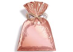 SACO METALIZADO 45X59 C/25 ROSE GOLD