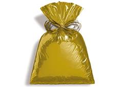 SACO METALIZADO 89X120 C/25 DOURADO