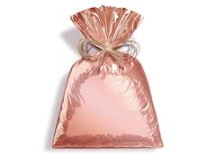 SACO METALIZADO 35X54 C/50 ROSE GOLD