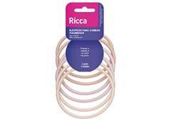 ELASTICO P/CABELO RICCA HAIR BLONDE C/6