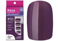 UNHAS POSTICAS RICCA C/24 AUTO VIOLETA C