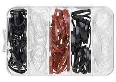 ELASTICO P/CABELO RICCA INVIS CASE C/200