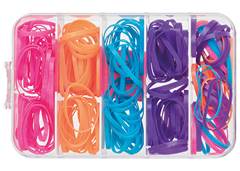 ELASTICO P/CABELO RICCA COLOR CASE C/200