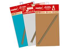 SACO METALIZADO 45X59 C/LACO LISO