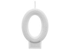 VELA PARABENS NUMERO 0 SILVER
