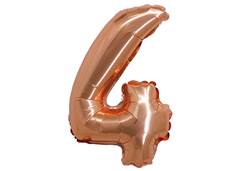 BALÃO METALIZADO N-4 34'' ROSE GOLD