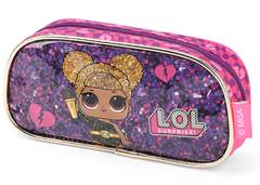 ESTOJO ESCOLAR LUXCEL ROXA