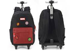 MOCHILA C/RODAS LUXCEL PRETA