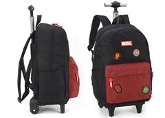 MOCHILA C/RODAS LUXCEL PRETA
