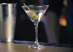 TACA MINI MARTINI CRISTAL NADIR