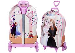MOCHILA+ LANCHEIRA FROZEN ELSA E ANNA
