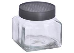 POTE VIDRO QUADRADO VIVA 1L LISO