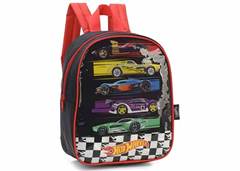 MOCHILA LUXCEL HOT WHEELS VERMELHA