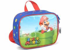 LANCHEIRA LUXCEL SUPER MARIO AZUL