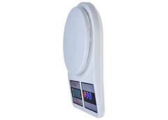 BALANÇA DIGITAL DE COZINHA 10KG BRANCA