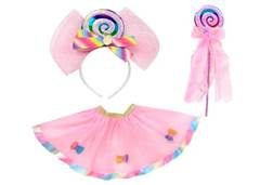 KIT FANTASIA C/3 VARINHA-TIARA E SAIA