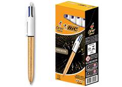 CANETA BIC 4 CORES FIREWORK