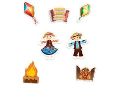MINI PERSONAGEM 7 E 9CM ARRAIA